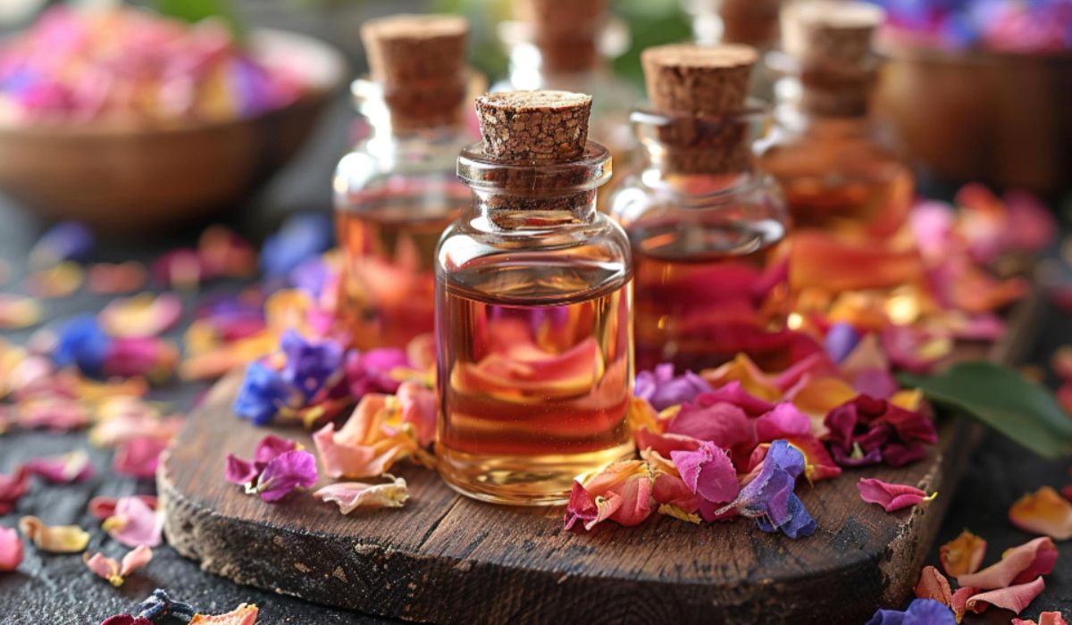Flower fragrance oil